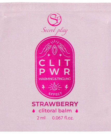 SECRETPLAY - SINGLE DOSE STRAWBERRY LUBRICANT 2 ML
