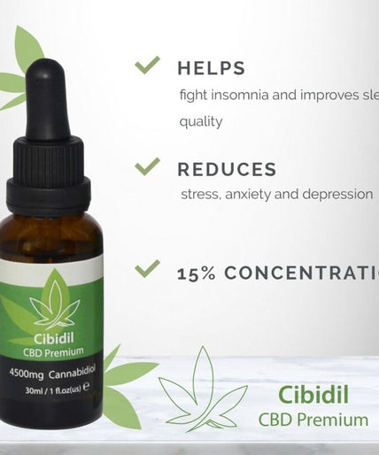500 COSMETICA - CIBIDIL ONTSPANNENDE CBD OLIE 15 % 30 ML