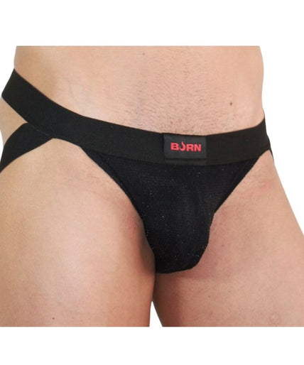 BURN - 003 JOCK GLANZEND ZWART S