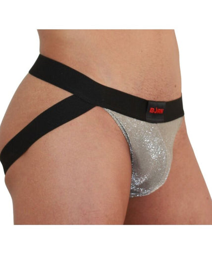BURN - 001 JOCK GLANZEND BEIGE / ZWART L