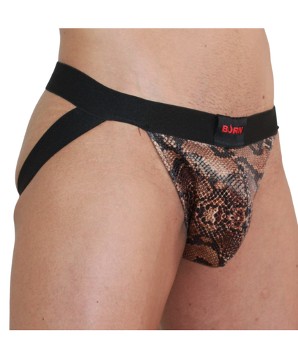 BURN - 002 JOCK SNAKE ZWART M