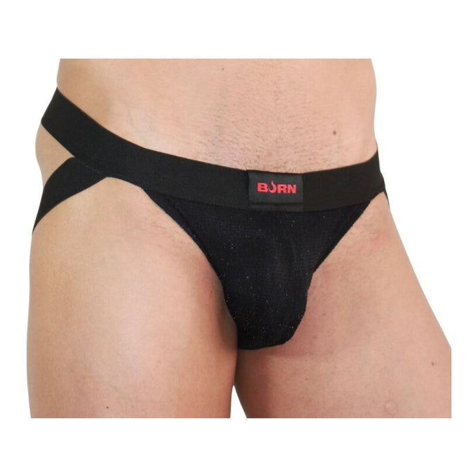 Burn – 003 Jock Glanzend Zwart XL