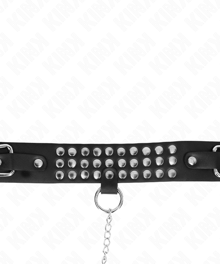 KINK - NECKLACE WITH STRAP 65 CM WITH SHINY ADJUSTABLE 37-42 CM X 5.3 CM