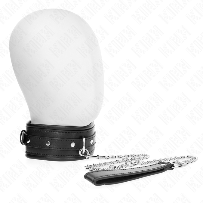 KINK - KETTING MET GLANZENDE GESP BAND 65 CM 48.5 CM X 5.3 CM