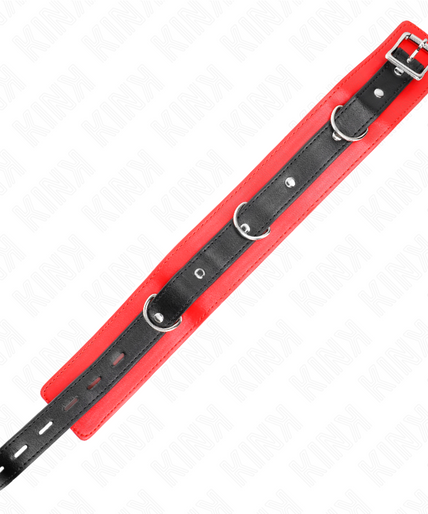 KINK - COLLAR WITH BELT 65 CM WITH STRAP RED 54 X 4.5 CM