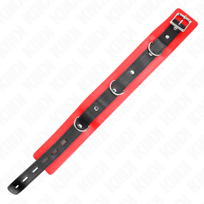 Kink – Collar With Belt 65 Cm With Strap Red 54 X 4.5 Cm