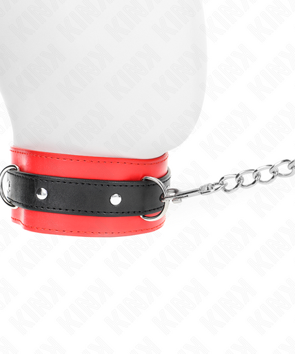 KINK - COLLAR WITH BELT 65 CM WITH STRAP RED 54 X 4.5 CM