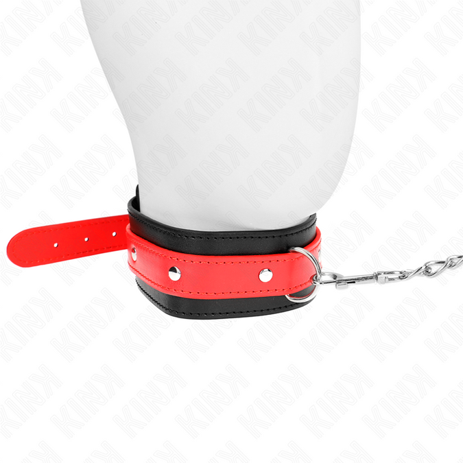 Kink – Necklace With Red Strap 65 Cm Ajustable 36 – 43 Cm X 5 Cm