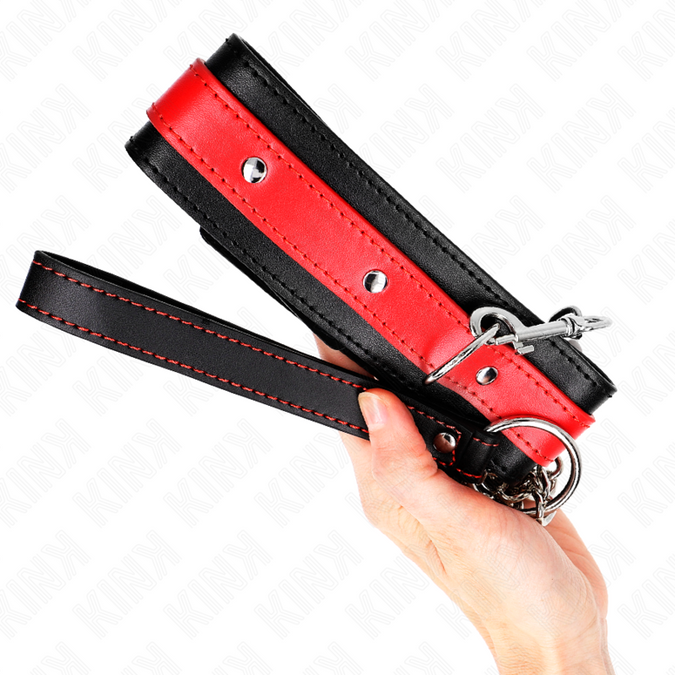Kink – Necklace With Red Strap 65 Cm Ajustable 36 – 43 Cm X 5 Cm