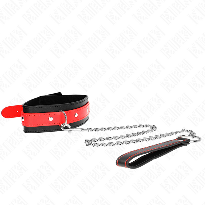 Kink – Necklace With Red Strap 65 Cm Ajustable 36 – 43 Cm X 5 Cm
