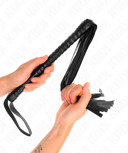 Kink – Whip With Black Textured Handle 48.5 Cm