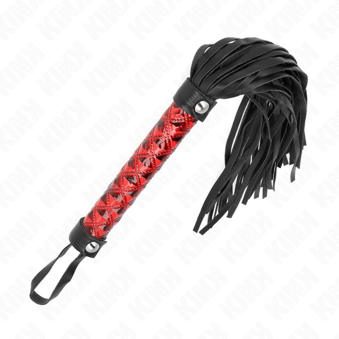 Kink – Peitsche mit Diamantmuster 40 cm
