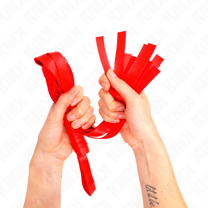 Kink – Rote breite Schwanzpeitsche 48,5 cm