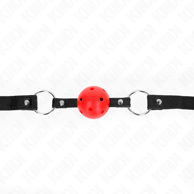 Kink – Hollow Hard Red Ball 4.5 Cm Gag Model 1 63.5 X 2 Cm