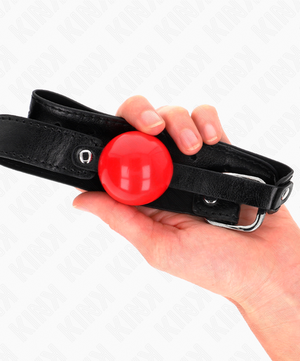 KINK - SOFT TPE BALL 4 CM GAG MODEL 1 66 x 2.5 CM ADJUSTABLE 41-61 CM