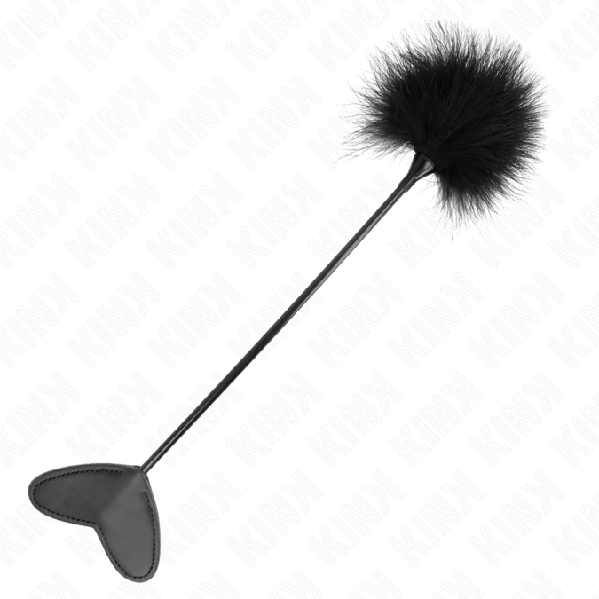 Pleasurements – Kink – Kietelveren met hartvormige paddle 31 cm
