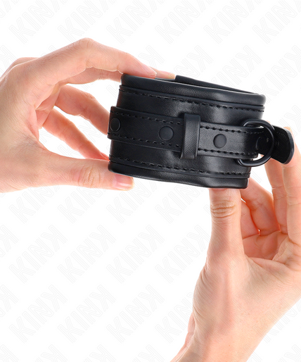 KINK - WRIST RESTRAINTS BLACK ADJUSTABLE 20-30 CM X 6 CM