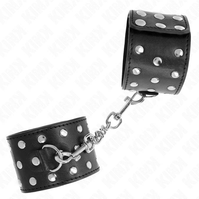 KINK - PUNK POLSGEWRICHT RESTRAINT VERSTELBAAR 19-24 CM X 5.5 CM