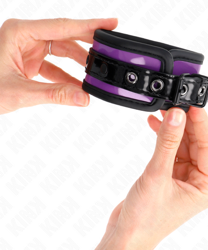 KINK - NEOPRENE WRIST RESTRAINTS LIGHT PURPLE AJUSTABLE 21-28 CM X 5 CM