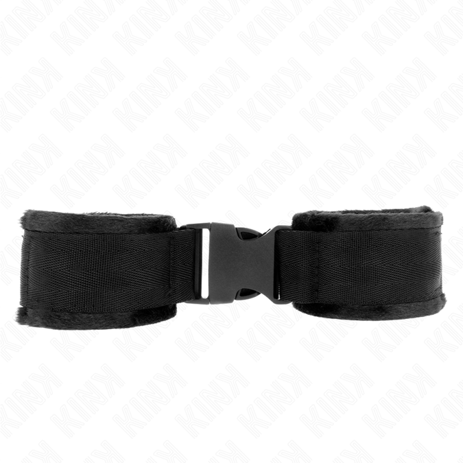 Kink – Nylon Bind Hook&loop Wrist Restraints Red – Black Model 1 Ajdustable 25 – 35 Cm X 6 Cm
