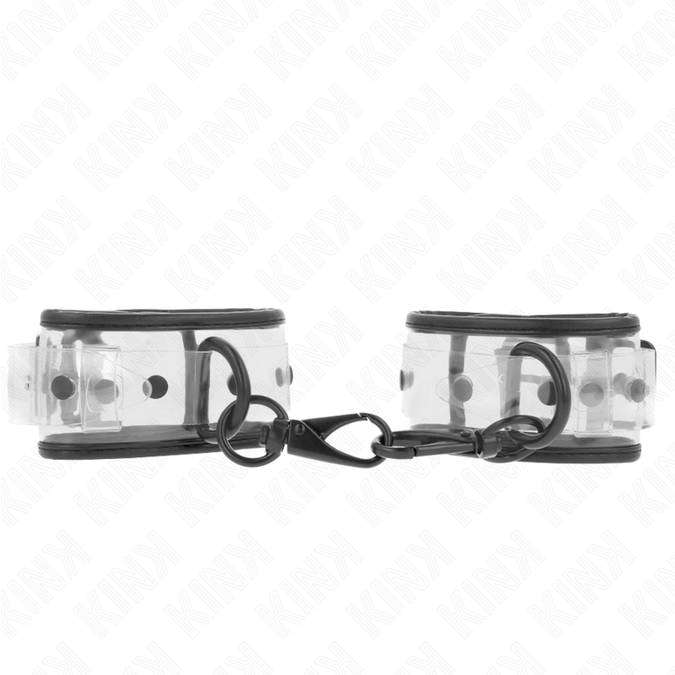Kink – Transparante polsboeien verstelbaar 18 – 30 cm x 5,5 cm