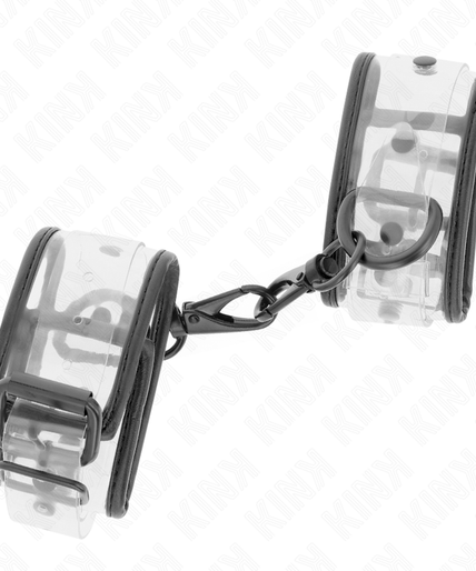 KINK - CLEAR WRIST CUFFS ADJUSTABLE 18-30 CM X 5.5 CM