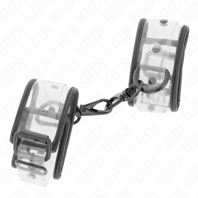 Kink – Transparante polsboeien verstelbaar 18 – 30 cm x 5,5 cm