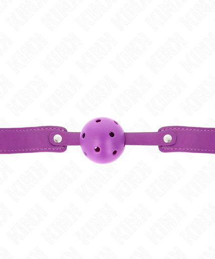 KINK - PURPLE BREATHABLE BALL 4.5 CMGAG 65 x 2.5 CM