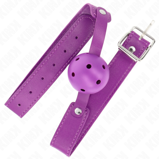 KINK - PAARSE ADEMENDE BAL 4,5 CM GAG 65 x 2,5 CM