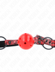 Kink – Diamond Pattern Ball 4.5 Cm Gag Model 1 64.5 Cm Adjustable 42 – 60 Cm