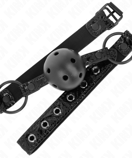 KINK - DIAMOND PATTERN BALL 4.5 CM GAG MODEL 3 64.5 CM ADJUSTABLE 42-60 CM