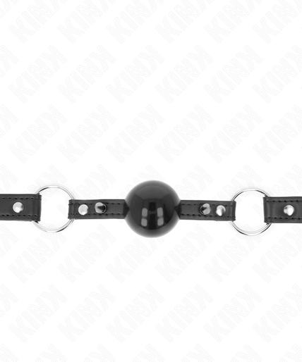 KINK - BALL 4 CM GAG WITH TIP RIVET AND SNAP LOCK 65 x 2 CM