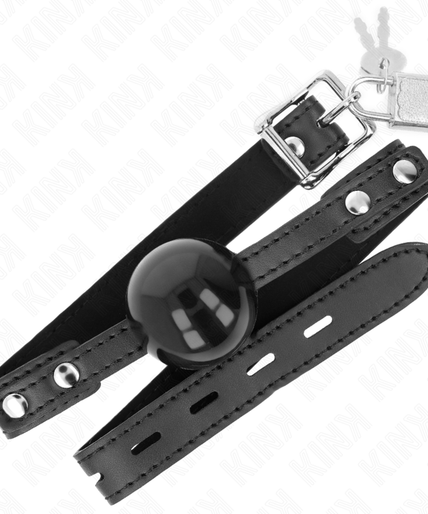 KINK - SOFT TPE BALL 4 CM GAG MODEL 3 60 x 2 CM ADJUSTABLE 37-52 CM