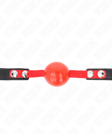 KINK - SOFT TPE BALL 4 CM GAG MODEL 4 60 x 2 CM ADJUSTABLE 37-52 CM
