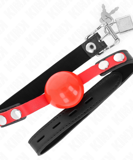 KINK - SOFT TPE BALL 4 CM GAG MODEL 4 60 x 2 CM ADJUSTABLE 37-52 CM