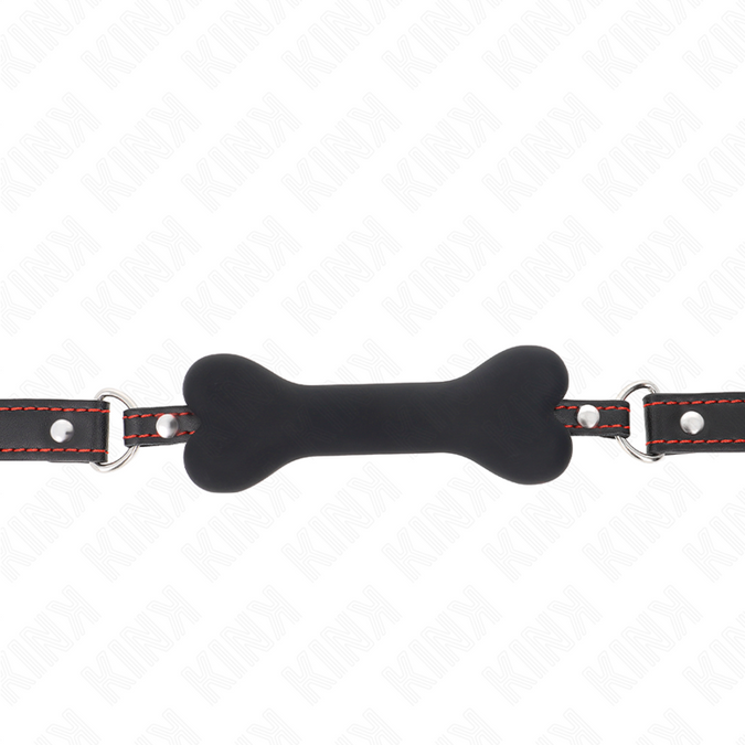 Kink – Schwarzer Knochen 12 cm Knebel 63 x 2 cm