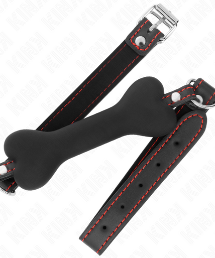 Kink – Zwarte Bot 12 cm Knevel 63 X 2 cm