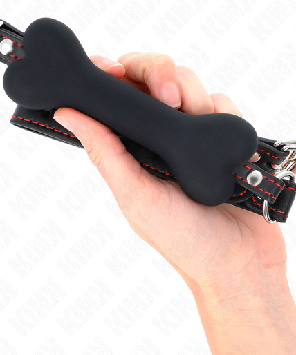 Kink – Zwarte Bot 12 cm Knevel 63 X 2 cm