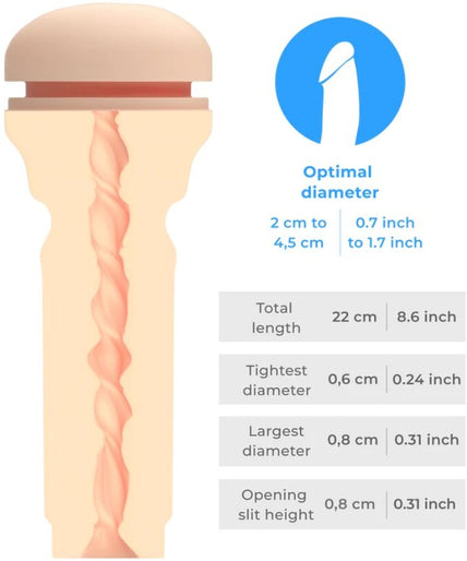 KIIROO - FEEL STROKER EXTRA STEVIGE BILLEN HUID