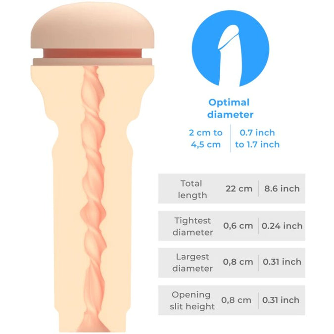 Kiiroo – Feel Stroker Extra Strakke Achterkant Vlees