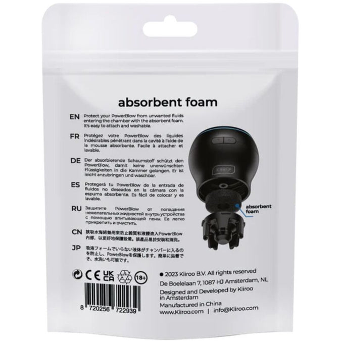 Kiiroo – Power Blow Absorbent Foam 5 Pack