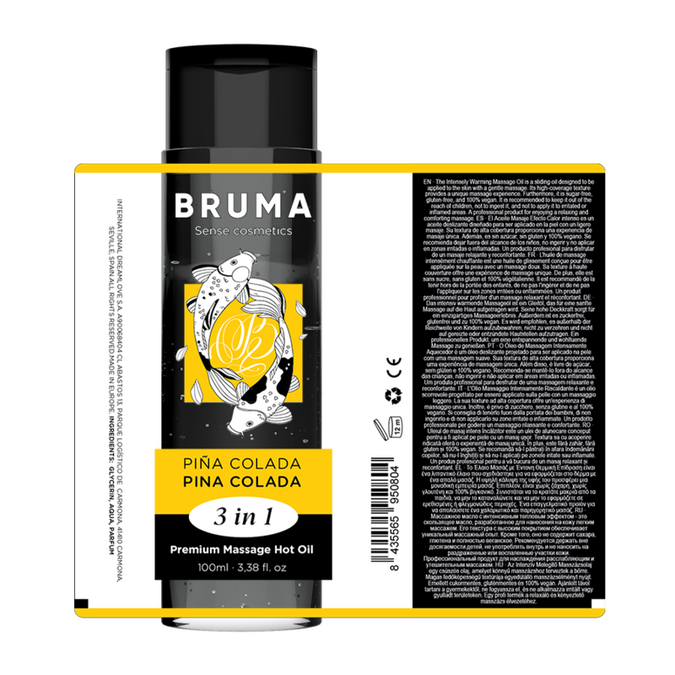 Bruma – Core Massage Hot Oil Pina Colada 3 In 1 – 100 Ml