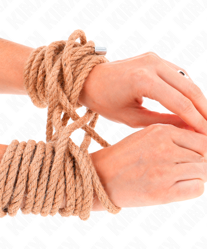 KINK - HEMP ROPE WITH METAL HEAD 5 METER