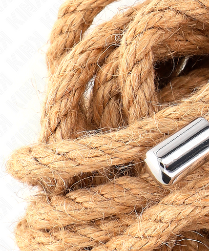 KINK - HEMP ROPE WITH METAL HEAD 5 METER