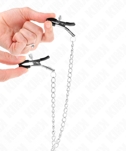 KINK - TRIPLE NIPPLE AND CLIT CLAMPS WITH CHAIN MODEL 0