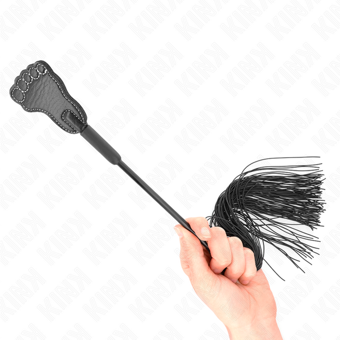 Kink – Foot Shaped Paddle With Tassel Whip 31 Cm