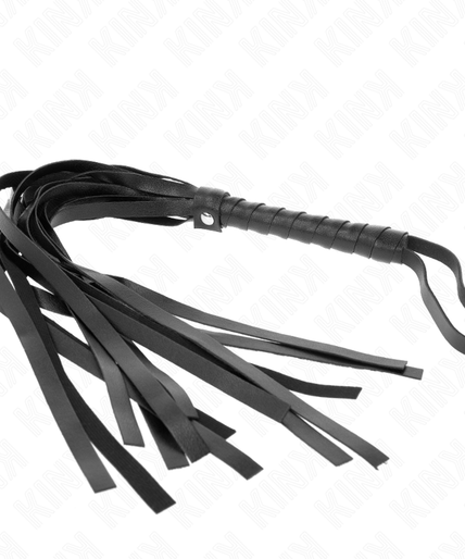 Kink – Einfache schwarze Peitsche 45 cm