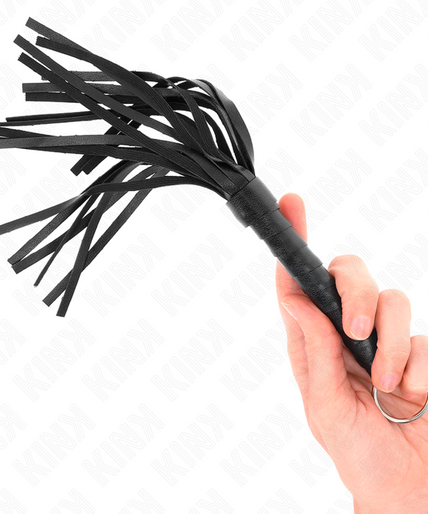 Kink – Einfacher Mini Schwarzer Peitsche 28 Cm