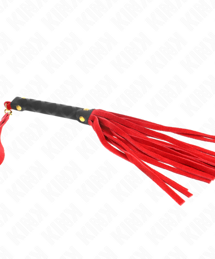 KINK - RED SUEDE MINI WHIP 30 CM