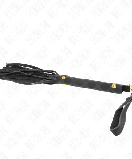 KINK - BLACK SUEDE MINI WHIP 30 CM